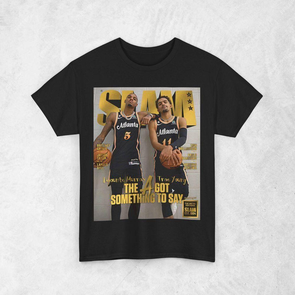 Trae Young Dejounte Murray 2 Vuitino Shirt Trae Young Dejounte Murray 2 Vuitino Shirt